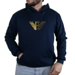 Blusa Moletom Empório Armani EA7 Com Capuz Premium - Imagem 10