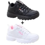 Kit 2 Tênis Fila Disruptor Unissex Conforto e Estilo - Imagem 10