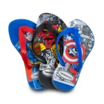Kit 3 Chinelos Infantil Menino Havaianas Heróis - Imagem 2