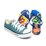 Kit Menino Tênis Infantil All Star + Chinelo Infantil Havaianas Heróis - Imagem 17