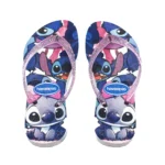 Chinelo Infantil Menina Havaianas Stitch - Imagem 2