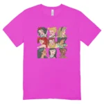 Camisa Feminina Baby Look Princesas das Disney - Imagem 3