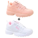 Kit 2 Tênis Fila Disruptor Unissex Conforto e Estilo - Imagem 11