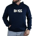 Blusa Moletom Hugo Boss Gold Com Capuz Premium - Imagem 10