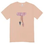 Camisa Feminina Baby Look Bailarina Tênis - Imagem 13