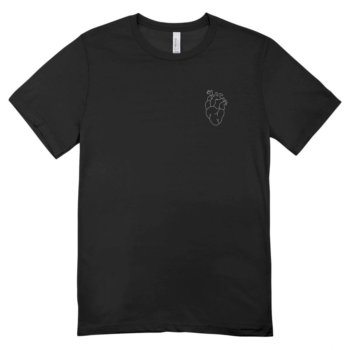 0b62a350-c8c4-5bfb-ab8c-17f7abf498da.webp Camisa Feminina Baby Look Heart - Imagem 1