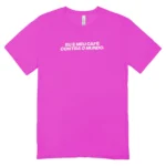 Camisa Feminina Baby Look Café E Coragem - Imagem 11