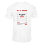 Camiseta Personalizada Nas Costas Sua Arte - Imagem 6