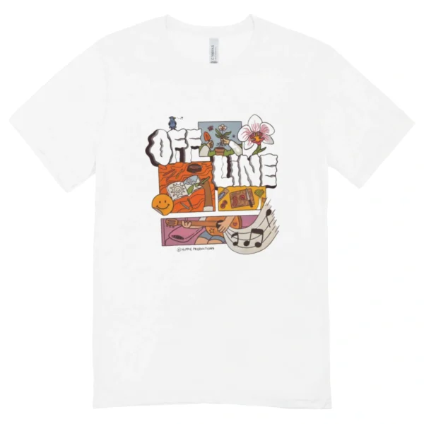 Camisa Feminina Baby Look Off Line
