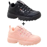 Kit 2 Tênis Fila Disruptor Unissex Conforto e Estilo - Imagem 8