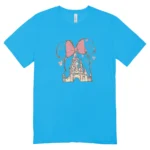 Camisa Feminina Baby Look Minnie Castle - Imagem 7