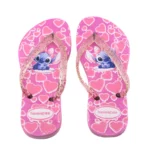Kit 3 Chinelos Infantil Menina Havaianas Stitch - Imagem 3