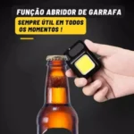 Mini Lanterna Portátil com Chaveiro E Abridor De Garrafa - Imagem 5