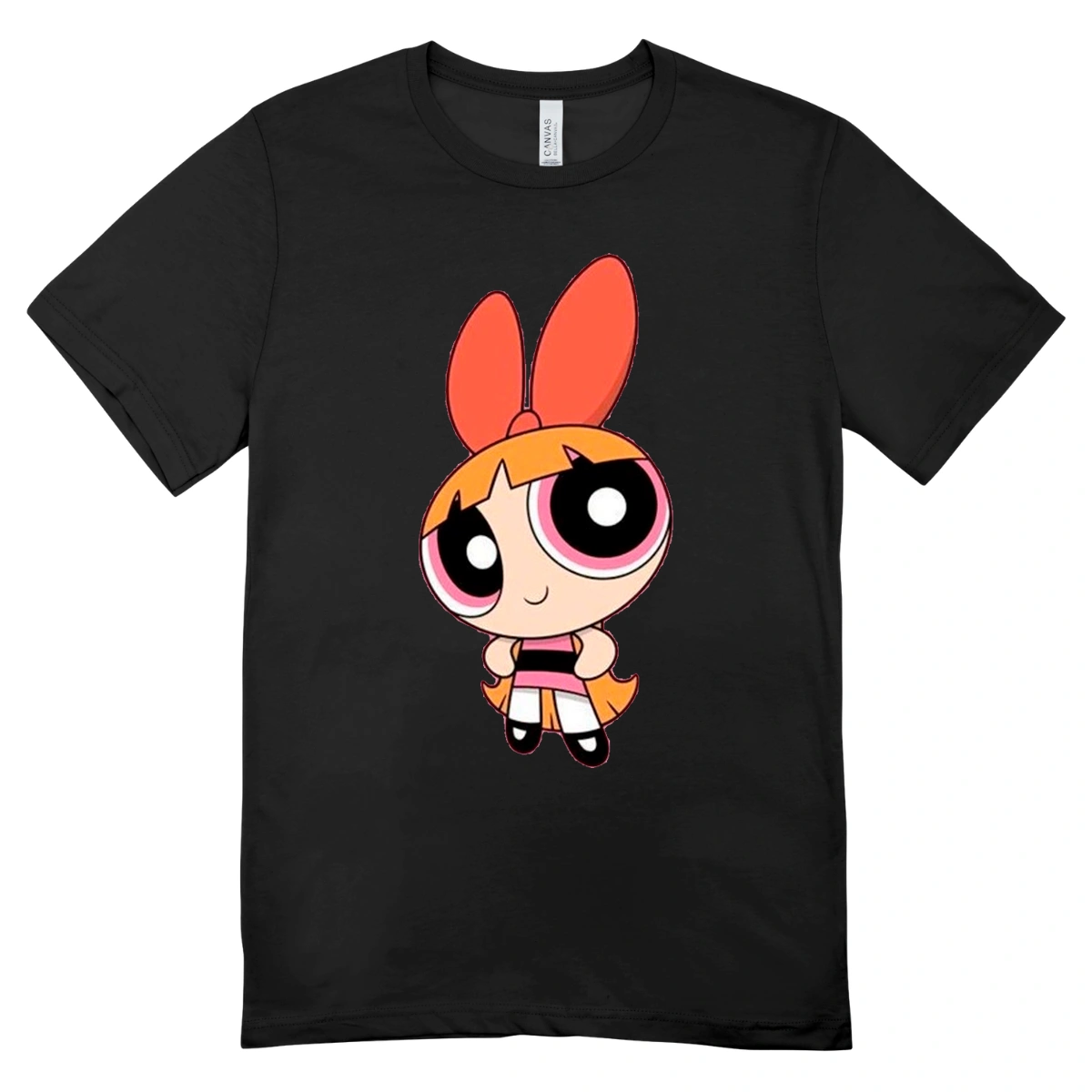 1e55aeba-ec67-5836-83a7-bd41a128f595.webp Camisa Feminina Baby Look Florzinha - Imagem 1