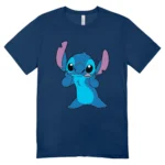 Camisa Feminina Baby Look Stitch - Imagem 9