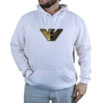 Blusa Moletom Empório Armani EA7 Com Capuz Premium - Imagem 4