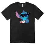 Camisa Feminina Baby Look Stitch Sitting