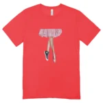 Camisa Feminina Baby Look Bailarina Tênis - Imagem 7