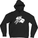 Blusa Moletom Gloves And Gun Com Capuz - Imagem 4