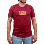 Camiseta Masculina Emporio Armani EA7 Golden Premium - Imagem 9