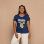 Camisa Feminina Baby Look Breaking News - Imagem 5