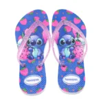 Kit 3 Chinelos Feminino Havaianas Stitch Sortidos - Imagem 5