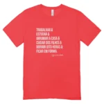 Camisa Feminina Baby Look Não Sou Um Robô - Imagem 3