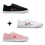 Kit 3 Tênis Feminino Casual FÉ - Imagem 2