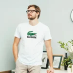 Camisa Lacoste Big Croc - Imagem 8