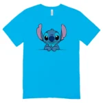 Camisa Feminina Baby Look Cute Stitch - Imagem 5