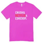 Camisa Feminina Baby Look Crush Netflix e Edredom - Imagem 13