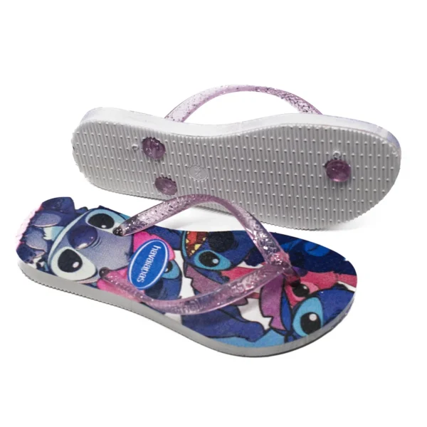 Chinelo Infantil Menina Havaianas Stitch