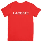 Camisa Lacoste Logo Writing - Imagem 7