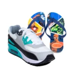 Kit Menino Tênis Infantil Max AIR + Chinelo Infantil Heróis - Imagem 18