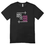 Camisa Feminina Baby Look Não Reclame Ame - Imagem 3
