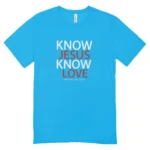 Camisa Feminina Baby Look Know Jesus - Imagem 5