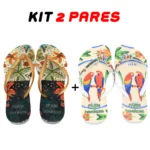 Kit 2 Chinelos Feminino Farm Havaianas - Imagem 2