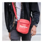Bolsa Lateral Shoulder Bag Supreme Vermelha - Imagem 2