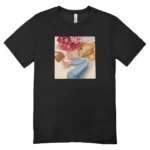 Camisa Feminina Baby Look Flores, Salto e Glamour - Imagem 3