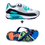 Kit Menino Tênis Infantil Max AIR + Chinelo Infantil Heróis - Imagem 19