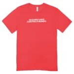 Camisa Feminina Baby Look Café E Coragem - Imagem 7