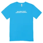 Camisa Feminina Baby Look Café E Coragem - Imagem 5