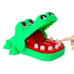 Brinquedo Infantil Crocodilo Boca De Dentista Mordida Finger Game - Imagem 2