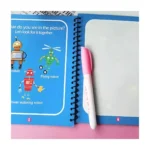 Livro De Água Colorir Infantil Desenhos Mágicos Pintar Com Água + Caneta Mágica - Imagem 5