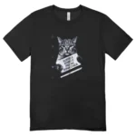 Camisa Feminina Baby Look Gato Foragido - Imagem 3