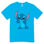 Camisa Feminina Baby Look Stitch