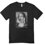 Camisa Feminina Baby Look Monalisa Moderna - Imagem 3