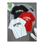 Kit 3 Camisetas Masculina Sortidas 100% Algodão Premium - Imagem 2