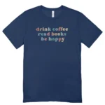 Camisa Feminina Baby Look Beba café leia livros seja feliz - Imagem 9