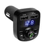 Bluetooth Carro Sem Fio Transmissor Fm Mp3  Kit Mãos Livres - Imagem 3
